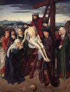 Gerard David The deposition oil painting artist